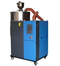 Dehumidifying เครื่องเป่าพลาสติก 3 In 1 ของเครื่องฉีด