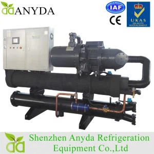 เครื่องทำน้ำเย็นสแตนเลสแบบประหยัดน้ำ 70HP 50Ton 200 Kw ราคาประหยัด