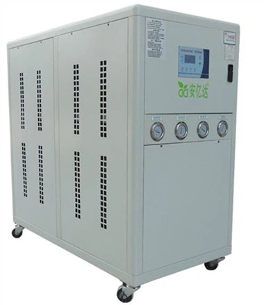 40HP 30Ton เครื่องฉีดพลาสติกขวดอัดขึ้นรูปเครื่องเป่าเครื่องทำน้ำเย็น